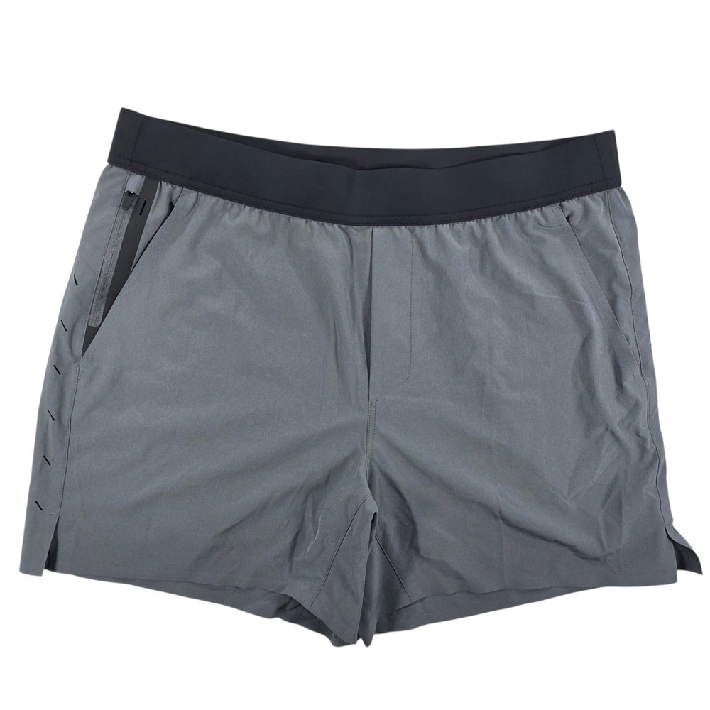 Ten Thousand Session Unlined Training Shorts Gray Large Mens Gym Workout NWOT
